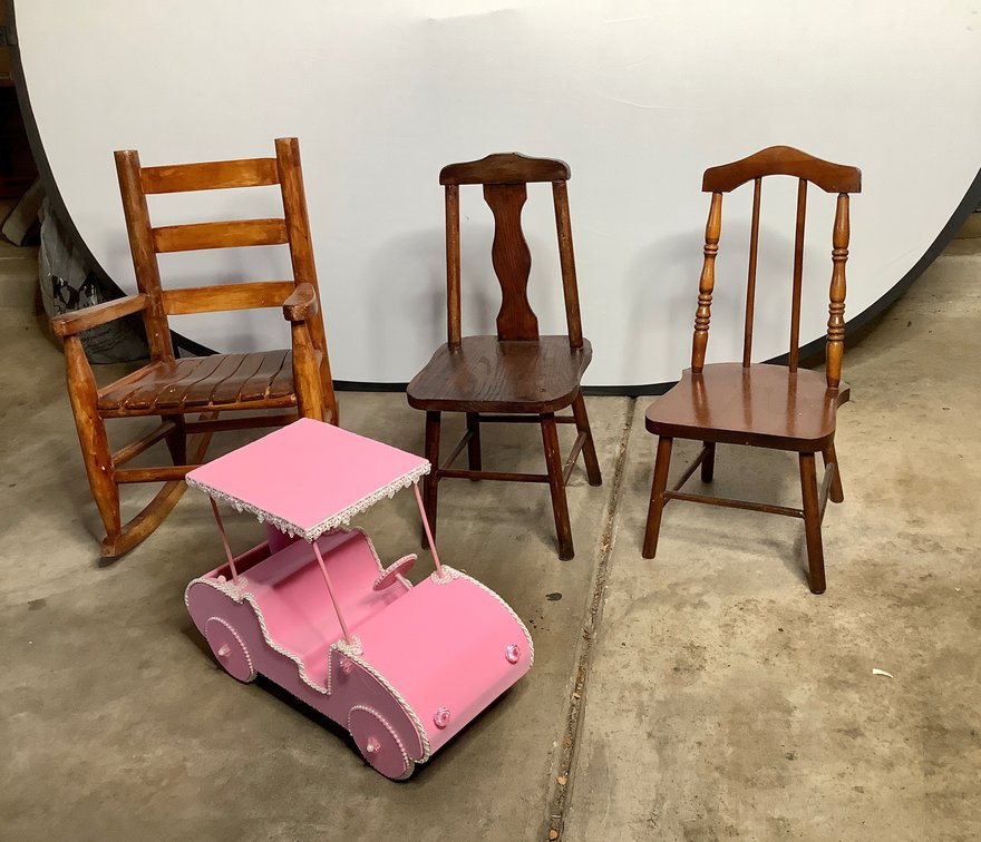 Child's Rocker and Chairs
