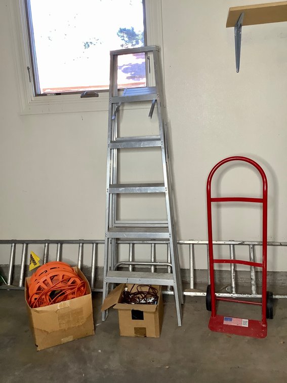 Ladders, Dolly and Extension Cords
