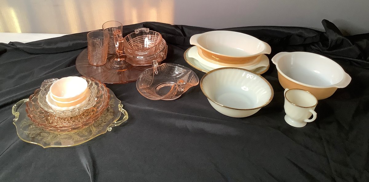 Assorted Depression Glass