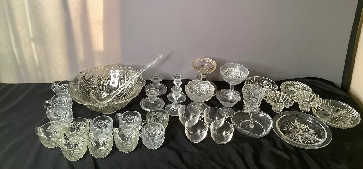 Vintage Clear Glass