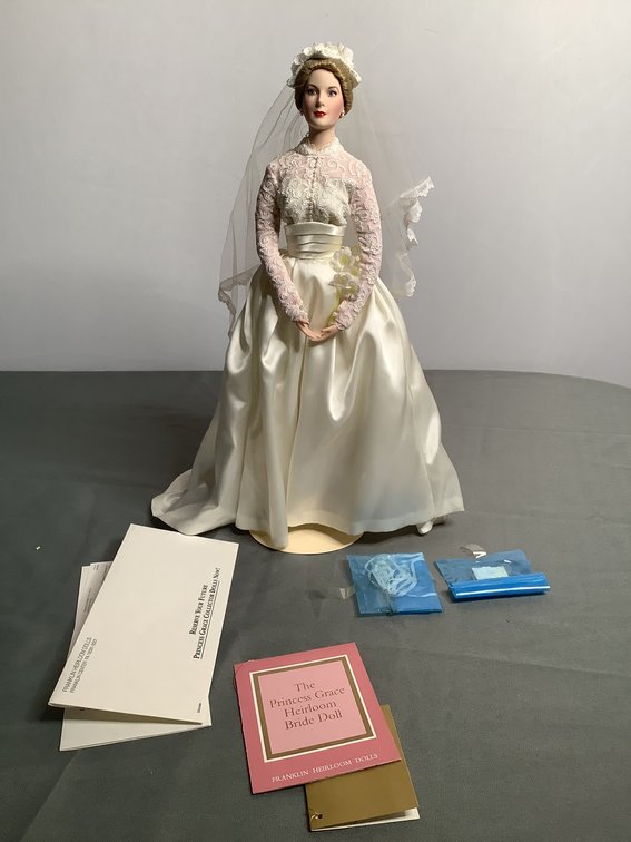 Princess Grace Heirloom Bride Doll