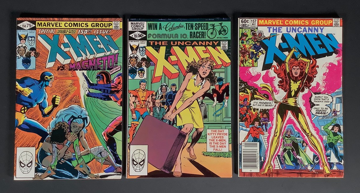 Marvel: The Uncanny X-Men No. 150,151,157
