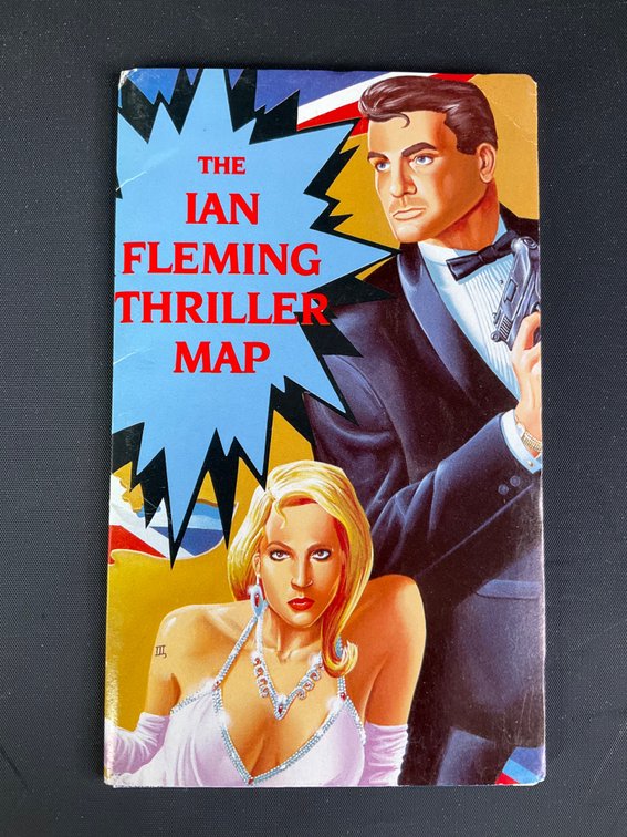 Peregrine Smith Books: The Ian Fleming Thriller Map