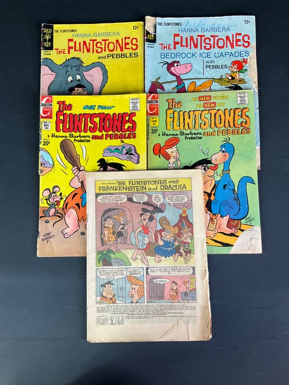 Vintage Charlton Comics  and Gold Key The Flintstones 