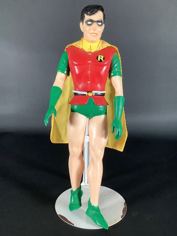 Vintage 1988 DC Comics Robin 12" Action Figure with Stand