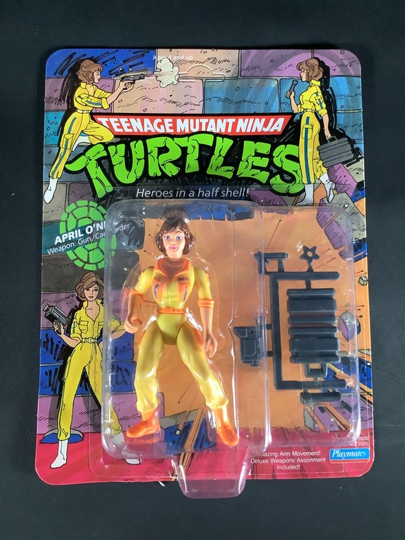 In Box Teenage Mutant Ninja Turtles April O'Neil Action Figure
