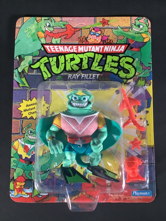 In Box Teenage Mutant Ninja Turtles Ray Fillet Action Figure
