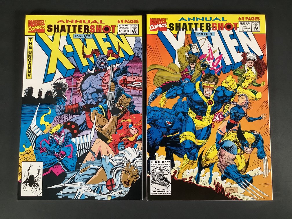 Marvel: Uncanny X-Men Annual Shattershot Part 1 and 2 1991