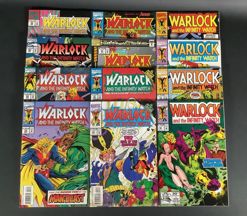 Marvel: Warlock and the Infinity Watch No. 11-13, 15, 20,22,23,26,28-30, 32