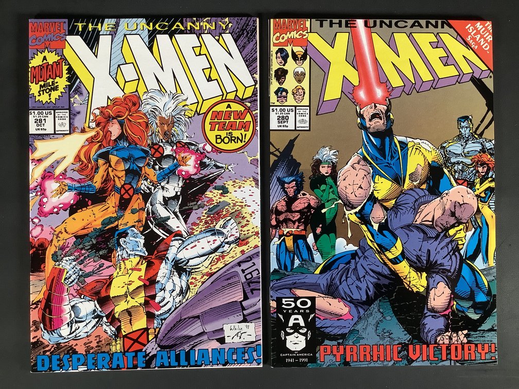 Marvel: The Uncanny X-Men No. 280 and 281