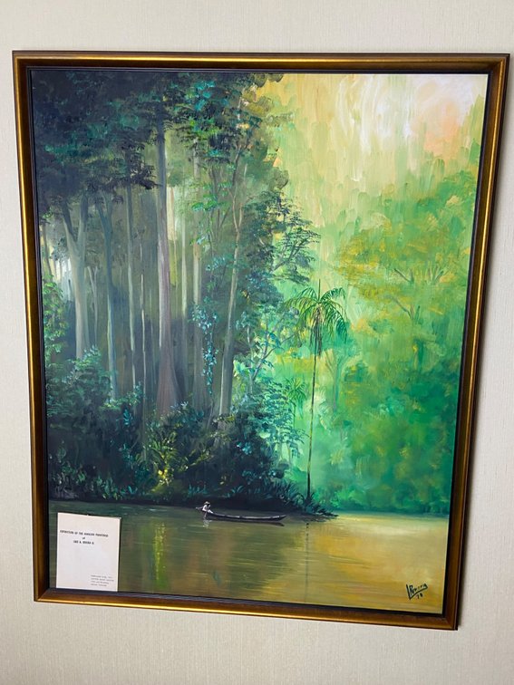 Luis A. Rivera U. Original Oil Painting