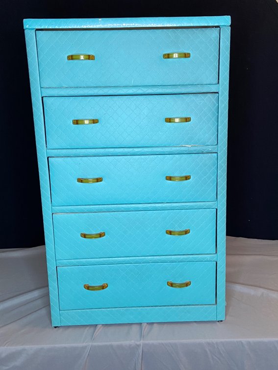 Vintage Henry A. Enrich Quilted Closet Organizer