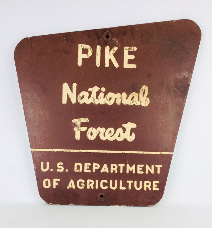 Pike National Forest Sign