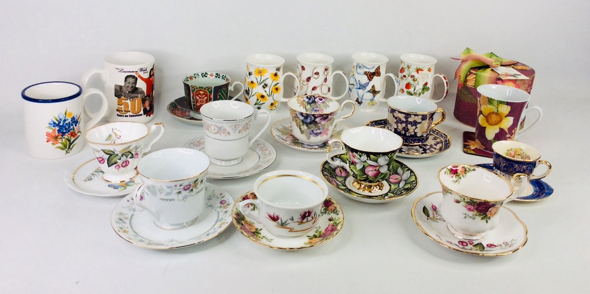 Royal Albert and More Tea and Saucers 