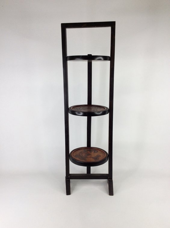Unique Wood Accent Table 
