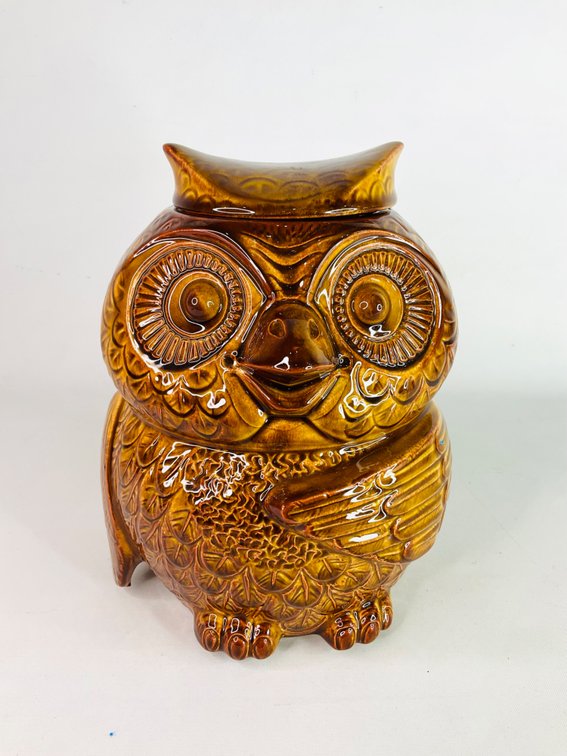 McCoy Pottery Owl Cookie Jar