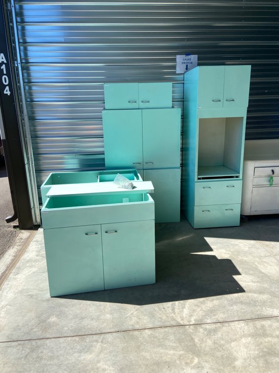 Retro St. Charles Metal Cabinets