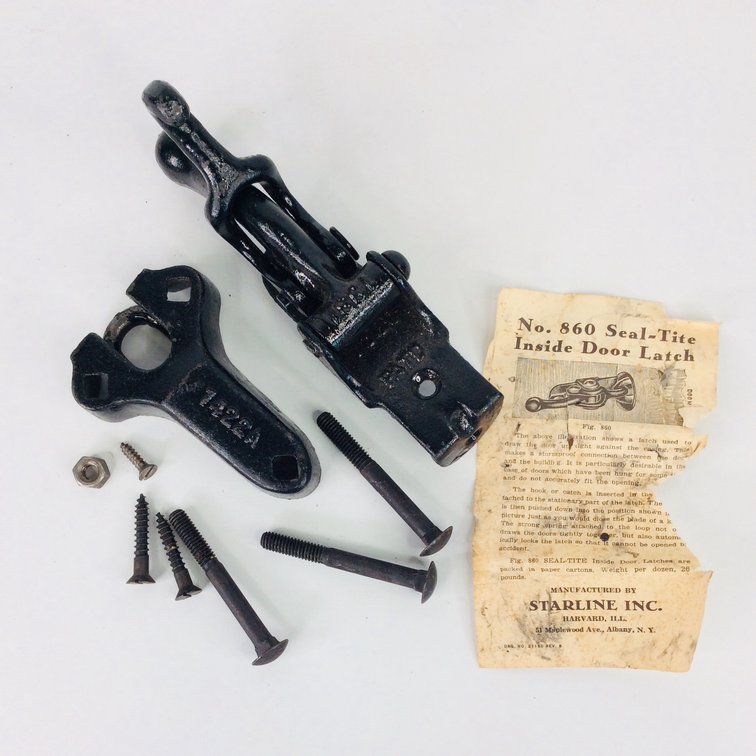 Antique Seal-Tite Door Latch 