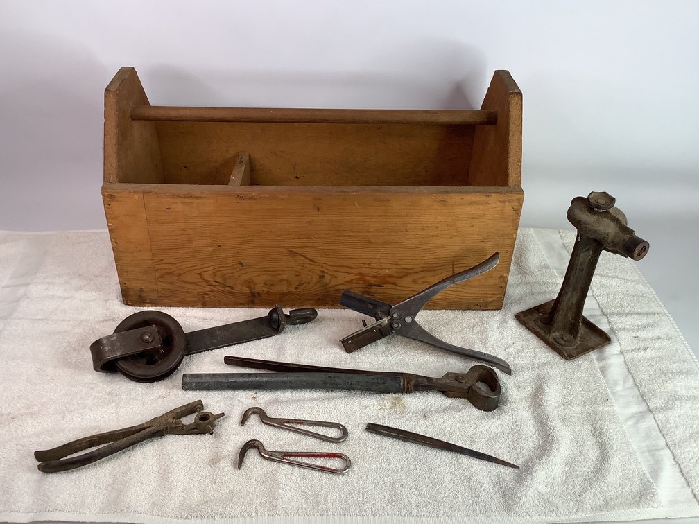Vintage Screw Jack & miscellaneous Tools