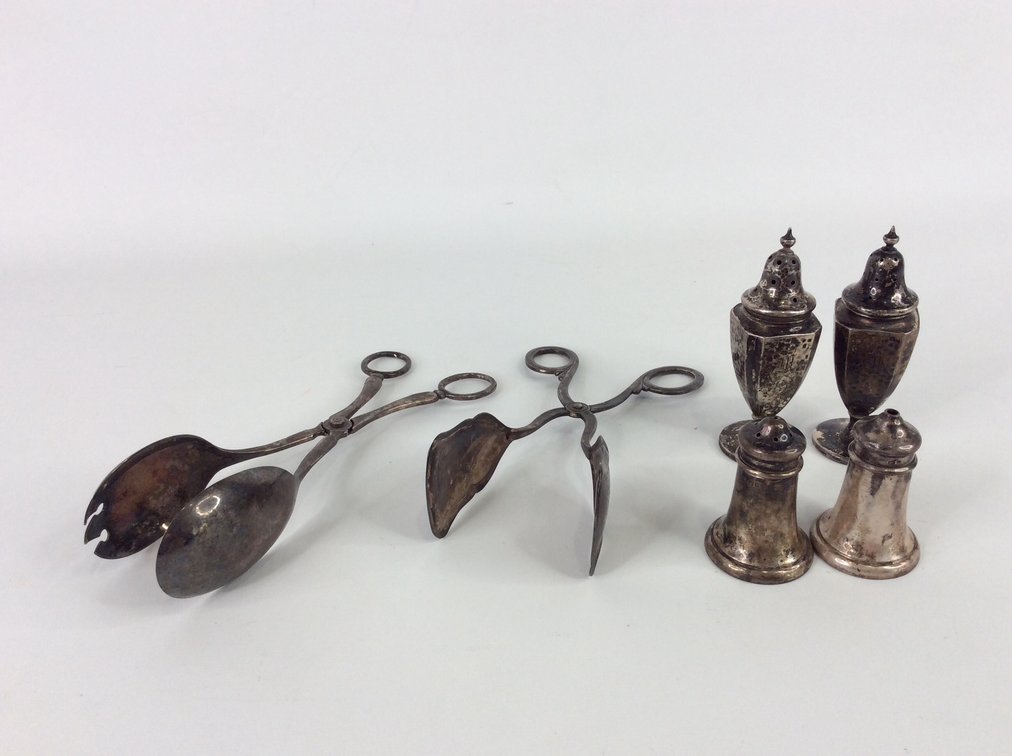 Sterling Silver Salt & Pepper Shakers and More 
