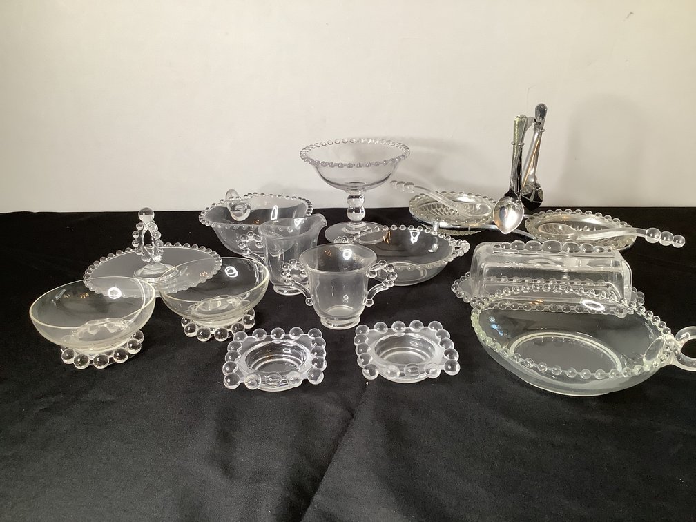 Imperial Candlewick Glass Accessories