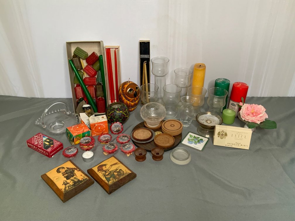 Candleholders, Candles and More 
