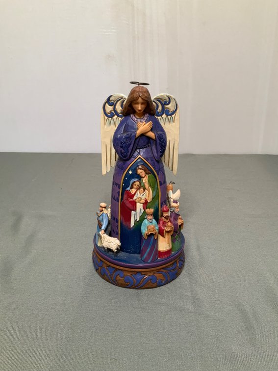Jim Shore "O Come Let Us Adore Him" Figurine 
