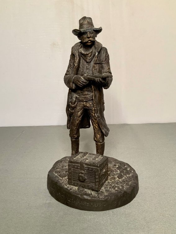 Michael Garman Cowboy with Treasure 