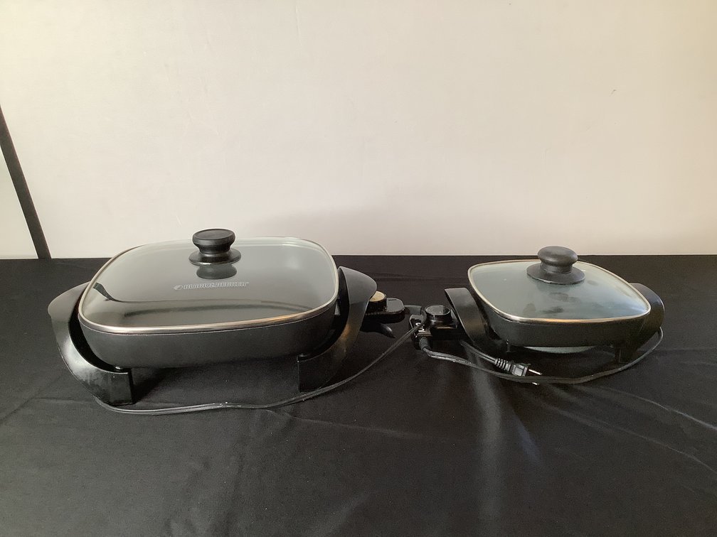 Black & Decker and Deni Electric Skillets