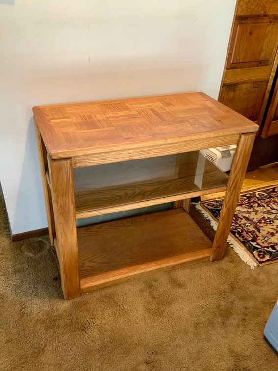 Wood Accent Table 