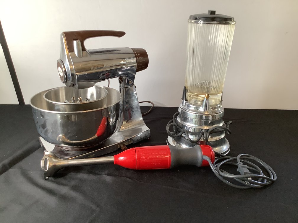 Kitchen Aid Mix Master and Immersion Blender, Waring Blender