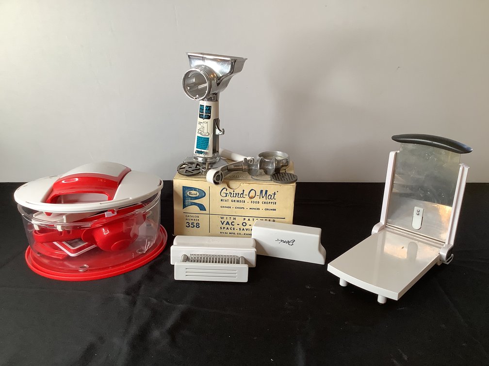 Rival Grind-O-Mat, Deni Meat Tenderizer and More