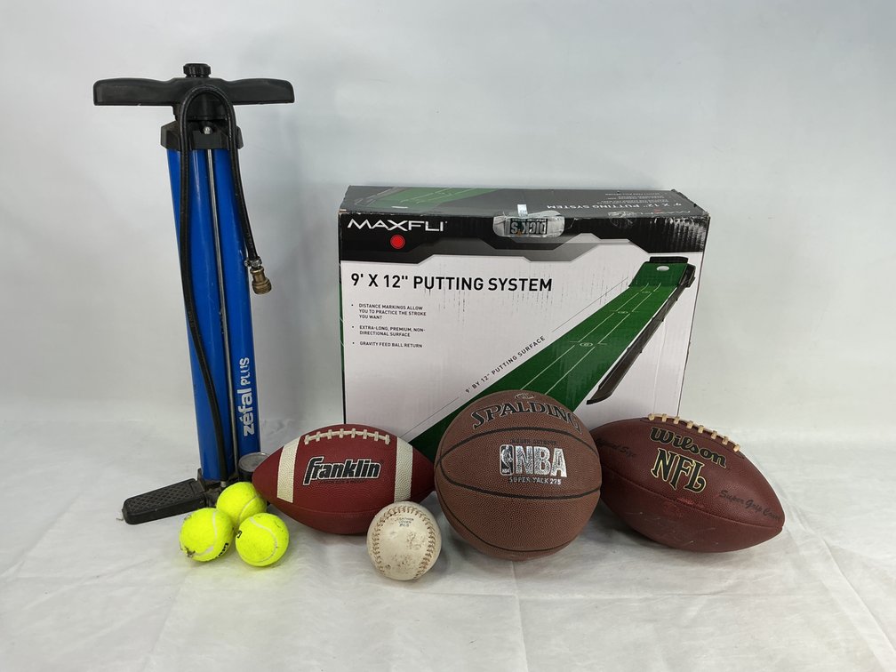 Assorted Sports Equipment