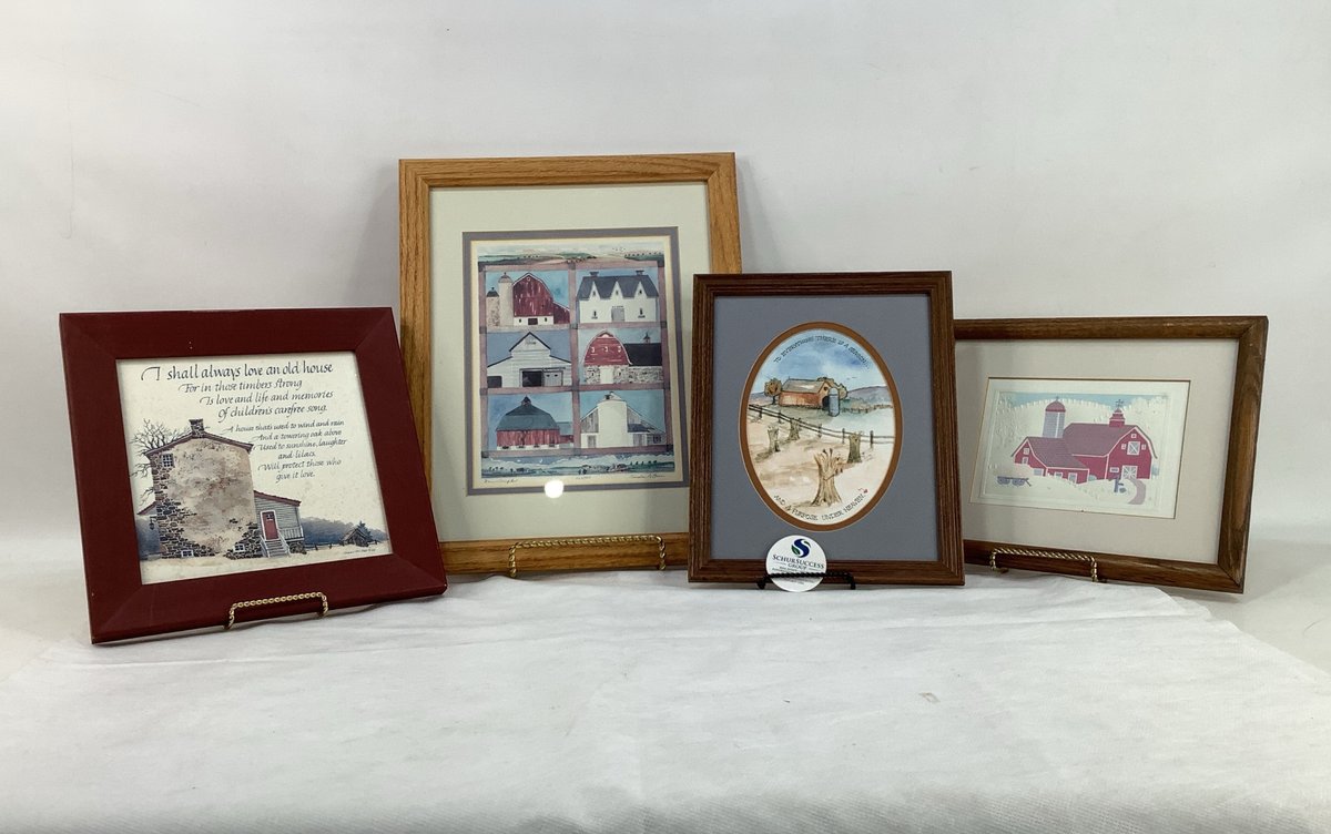 Framed Barn Prints