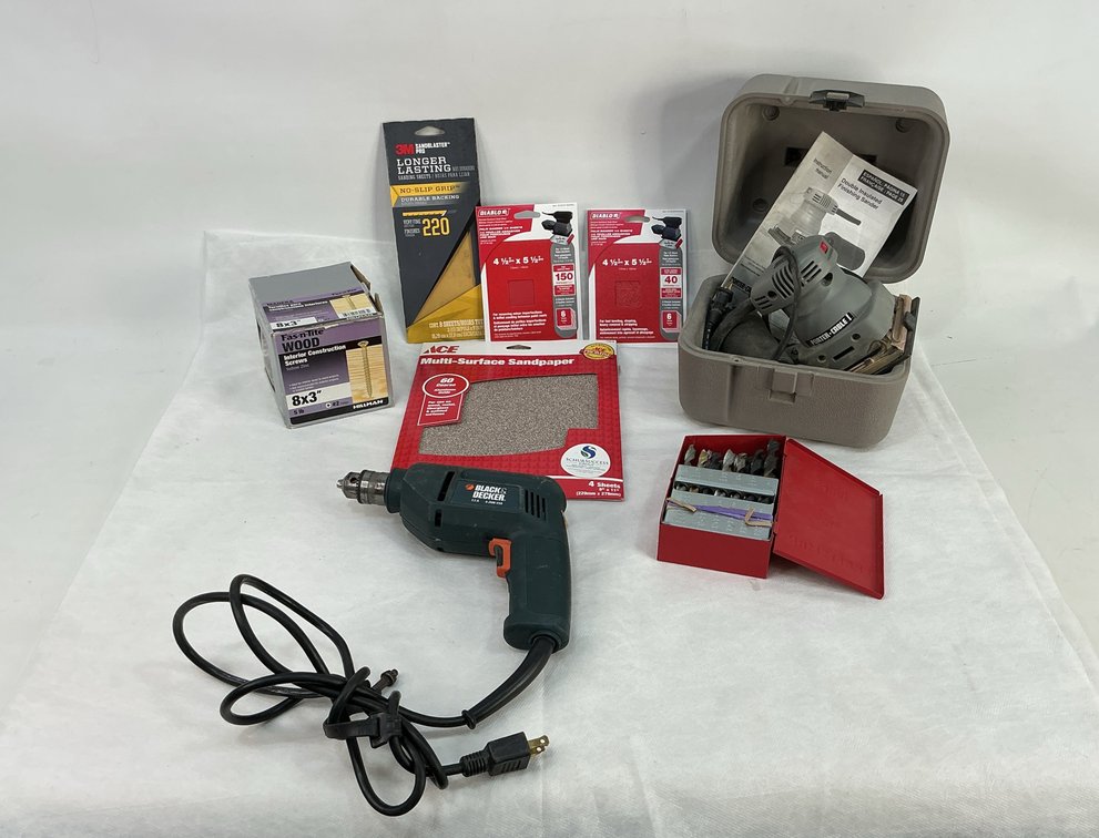 Corded Drill & Sander