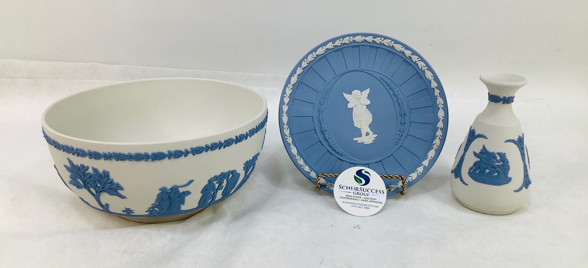 Wedgwood - Blue and White Jasperware