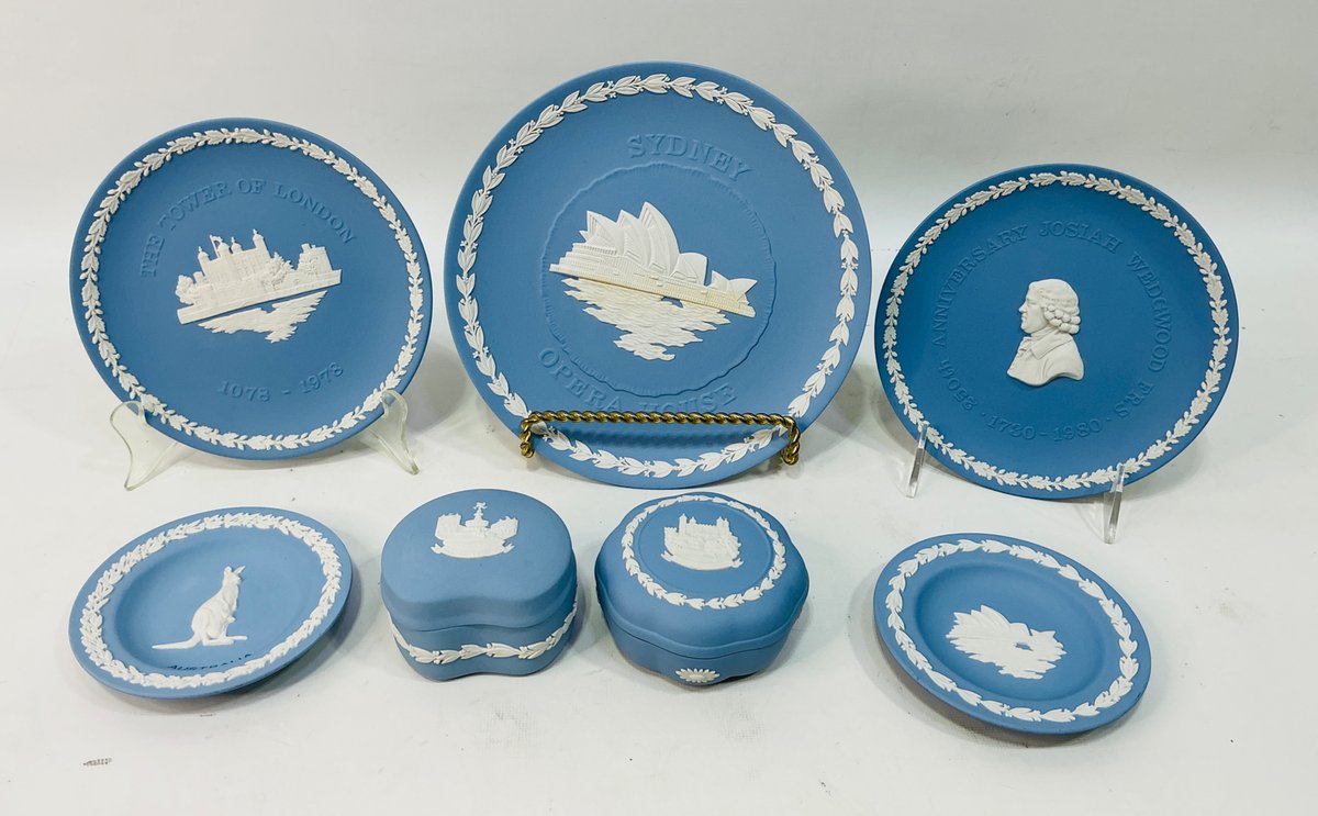 Wedgwood Jasperware in Blue & White