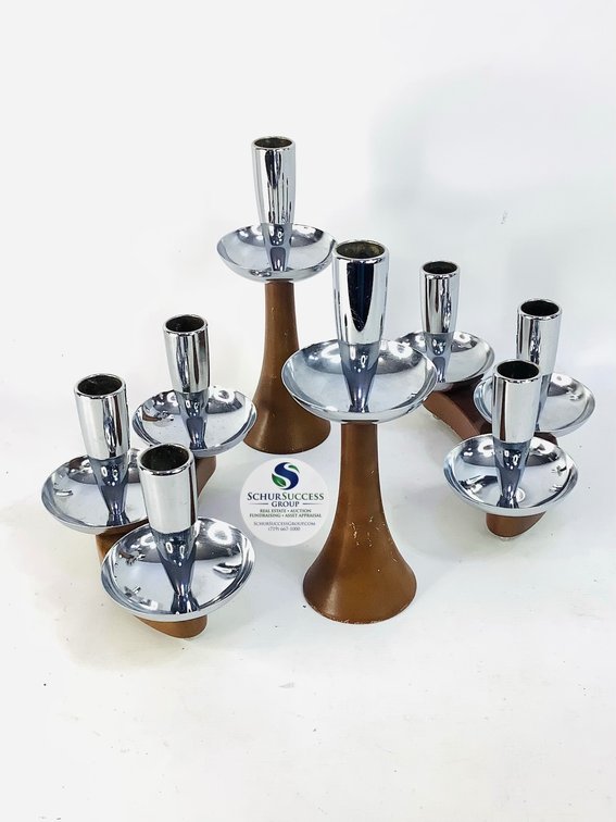 MCM Candle Holders