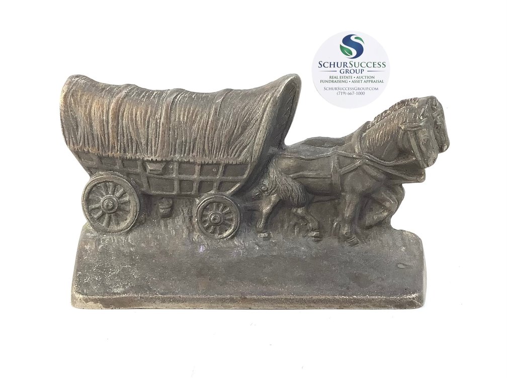 Hubley Cast Iron Bookend