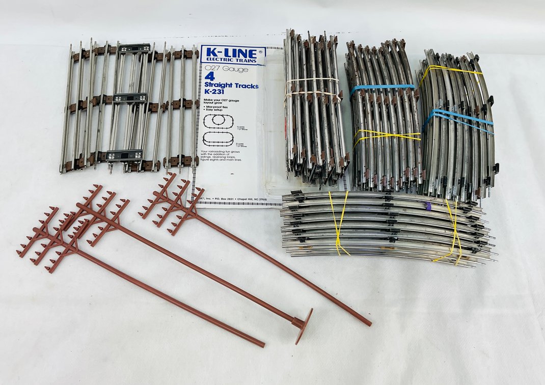 O Gauge Model Train Track