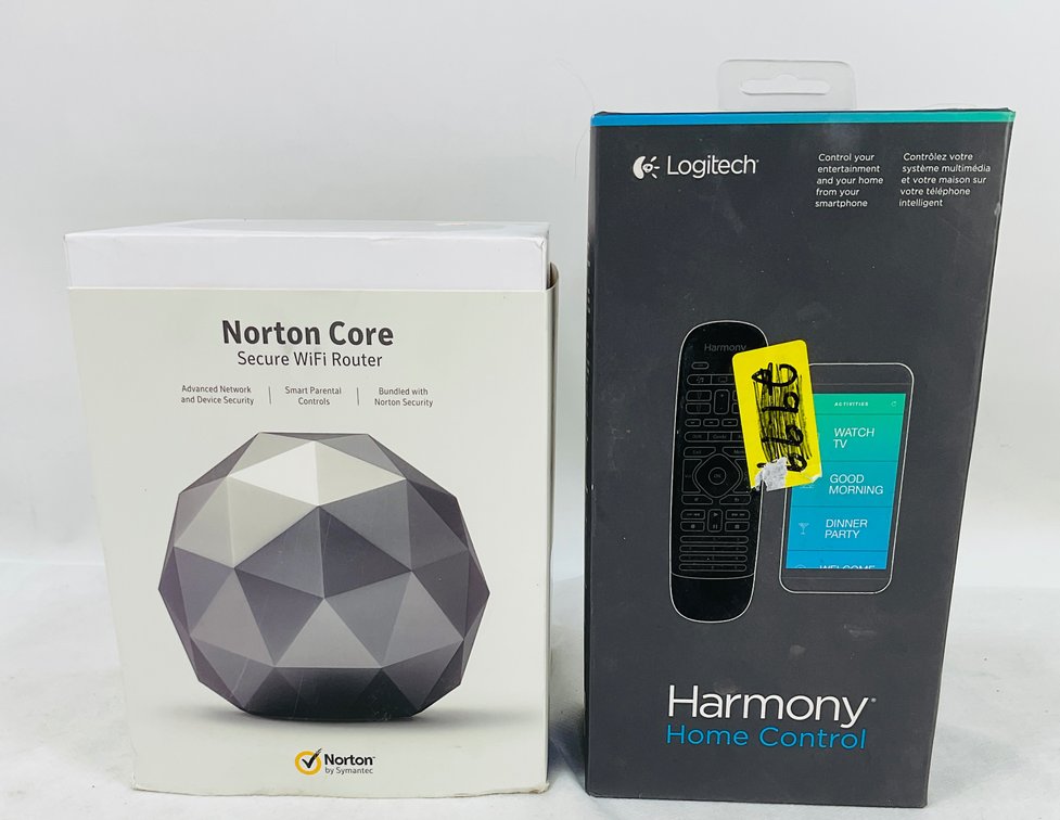 New Logitech Harmony Home Control and Norton Core Router
