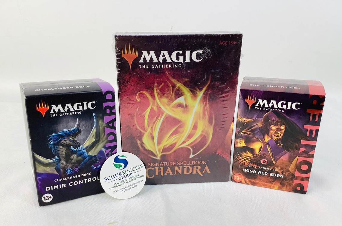 Magic the Gathering 'Chandra', 'Mono Red Burn' & 'Dimir Control'
