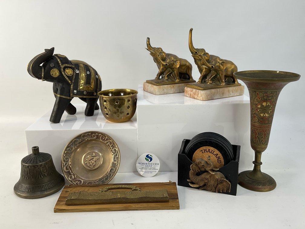 Brass and Brass-Look Decor Items