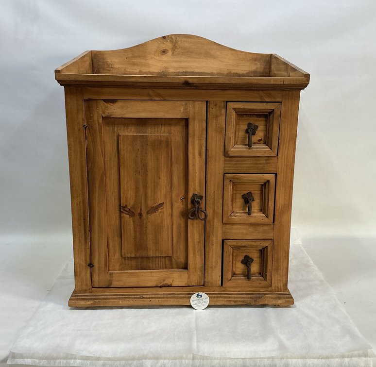 Rustic Pine Nightstand