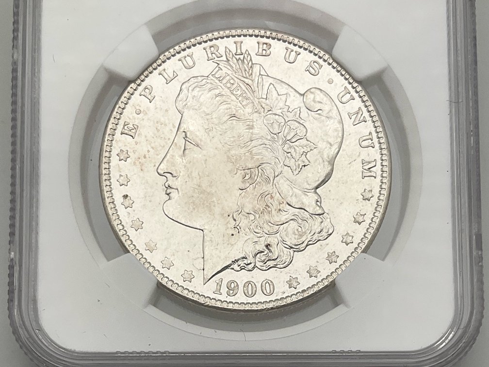 1900-O Morgan Dollar, NGC MS 62