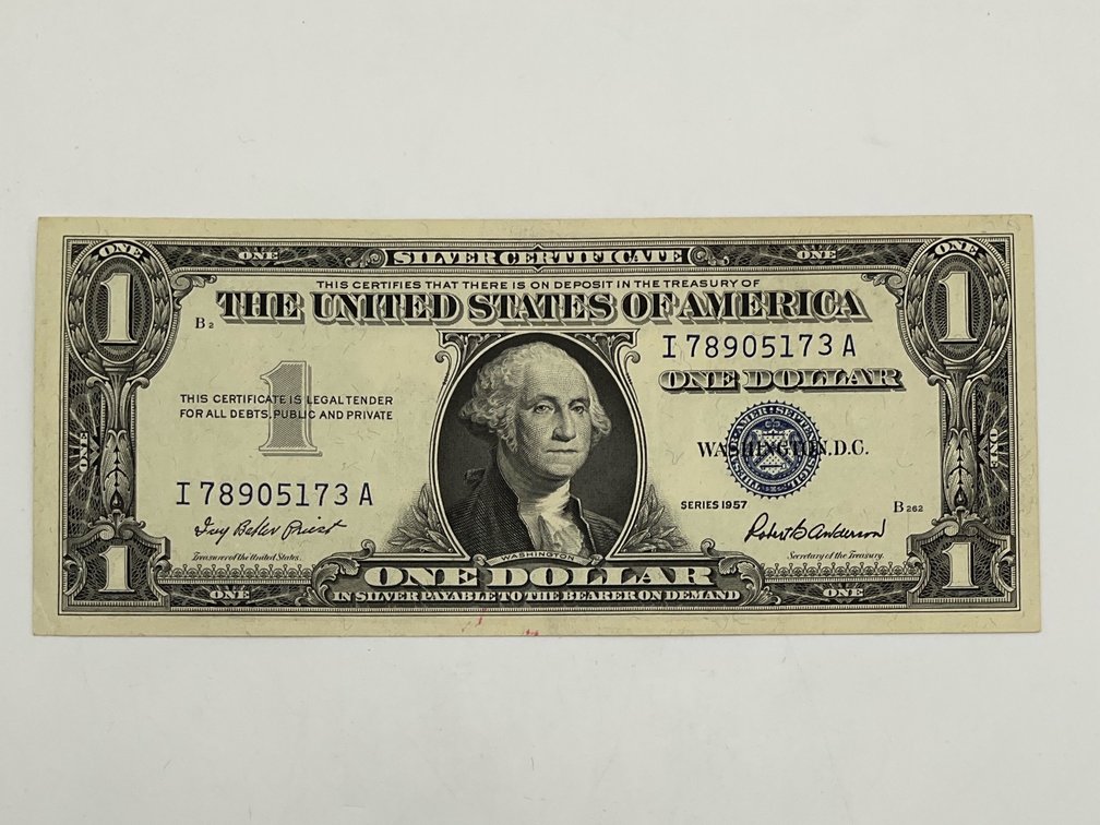 1957 Uncirculated $1 Silver Certificate