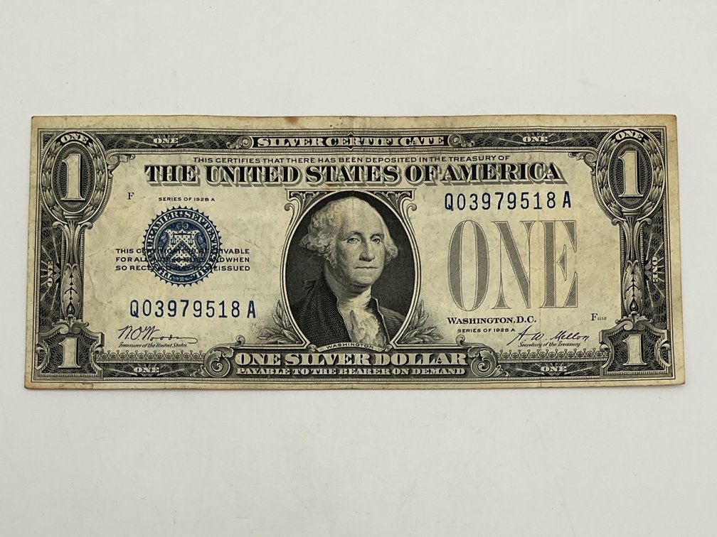 1928 A $1 Silver Certificate