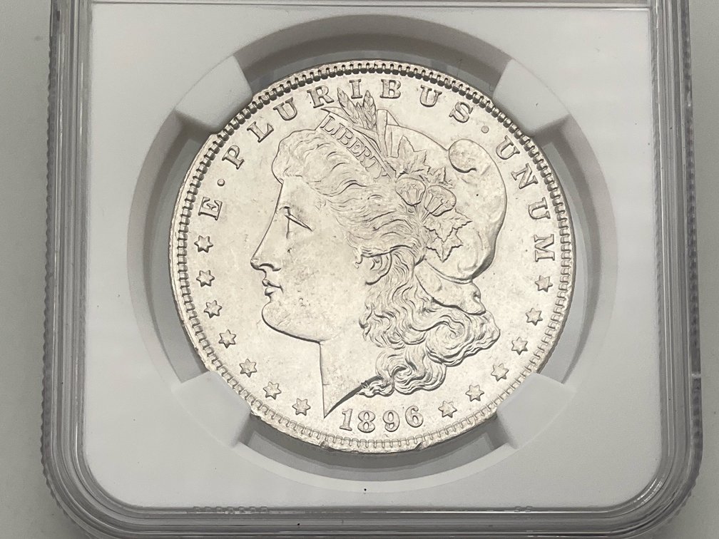 1896 Morgan Dollar, NGC MS 61