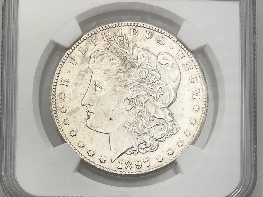 1897-S Morgan Dollar, NGC MS 61