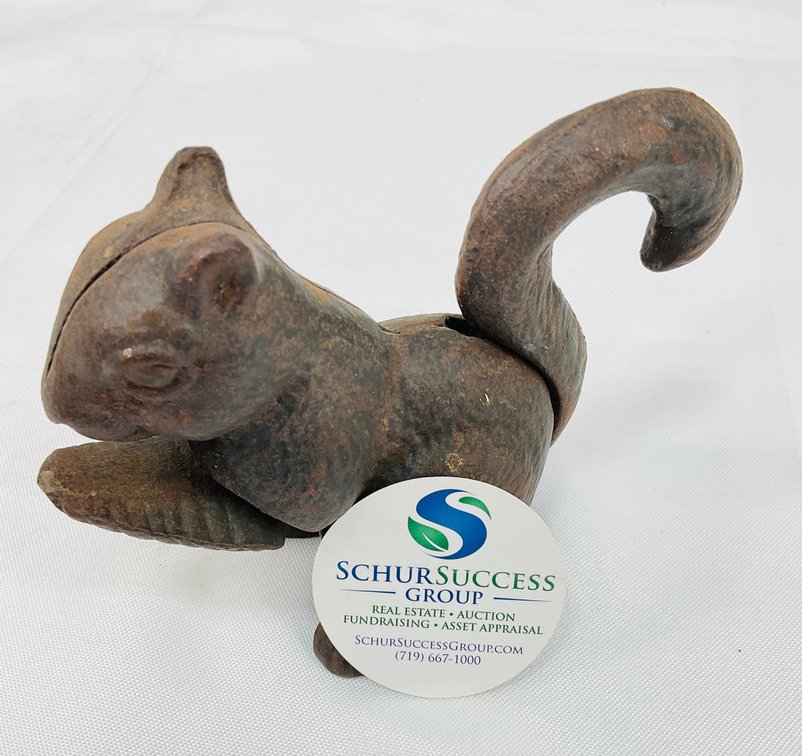 Cast-Iron Squirrel Nutcracker
